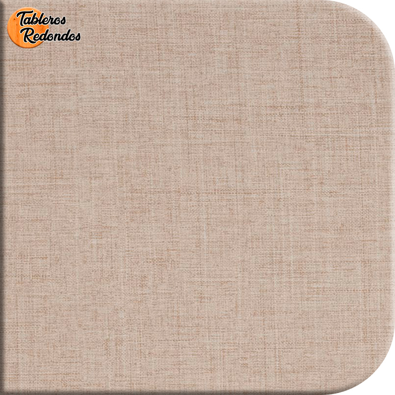 Tablero de Melamina Twister Cottone con dos picos redondos