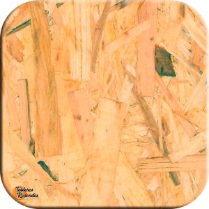 Tablero de OSB con cuatro picos redondos