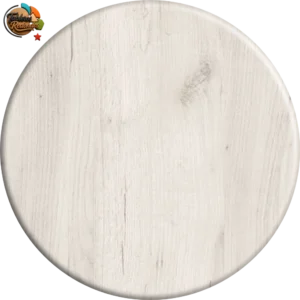 Tablero Circular de Melamina Roble Vivaldi