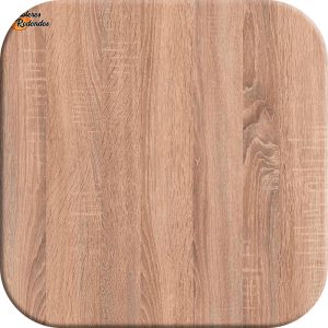 Tablero de Melamina Roble Vintage Cambrian con 4 picos redondos