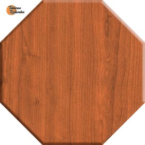 Tablero Octogonal de Melamina Cerezo Duero