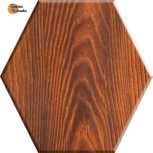 Hexágono de Melamina Roble Brujas