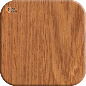 Tablero de Melamina de Roble Espuña con 4 Picos Redondos