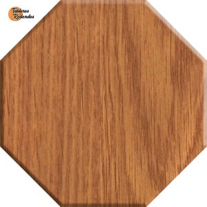 Tablero Octogonal de Melamina de Roble Espuña