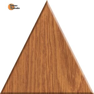 Tablero Triangular de Melamina de Roble Espuña