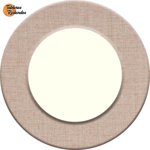 Corona Circular de Melamina de Twister Cottone