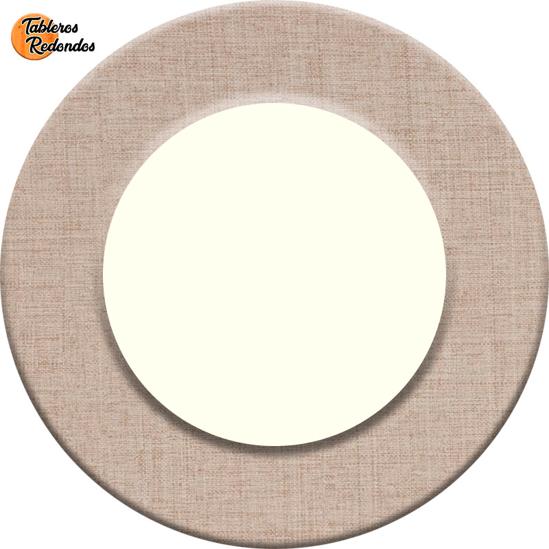 Corona Circular de Melamina de Twister Cottone