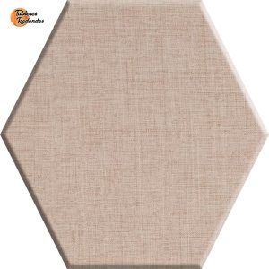 Hexágono de Melamina Twister Cottone