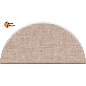 Semicírculo de Melamina de Twister Cottone