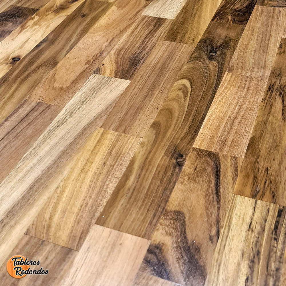 Tablero alistonado de Madera Maciza de Acacia
