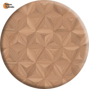 Tablero Redondo de Melamina Kubric con un diseño original