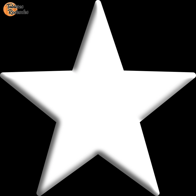 Estrella de Madera en Tablero Compacto Fenólico