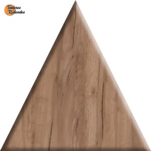 Melamina Tabaco Triángulo Equilátero